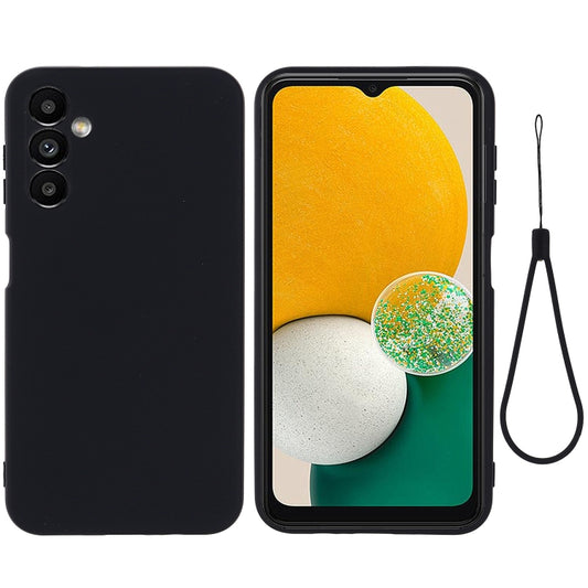 Solid Color Liquid Silicone Shockproof Full Coverage Phone Case, For Realme C33, For Samsung Galaxy A14 5G, For Samsung Galaxy F13 4G, For Xiaomi Redmi A1+/Poco C50
