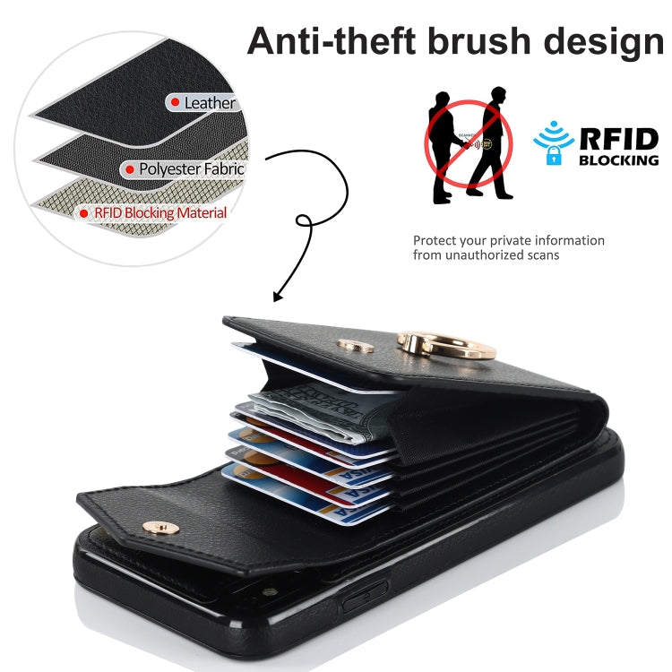 Ring Holder RFID Card Slot Phone Case, For iPhone XR, For iPhone XS Max, For Samsung Galaxy A33 5G, For Samsung Galaxy A51 5G, For Samsung Galaxy A53 5G, For Samsung Galaxy A71 5G, For Samsung Galaxy S20, For Samsung Galaxy S20 Ultra                   ...