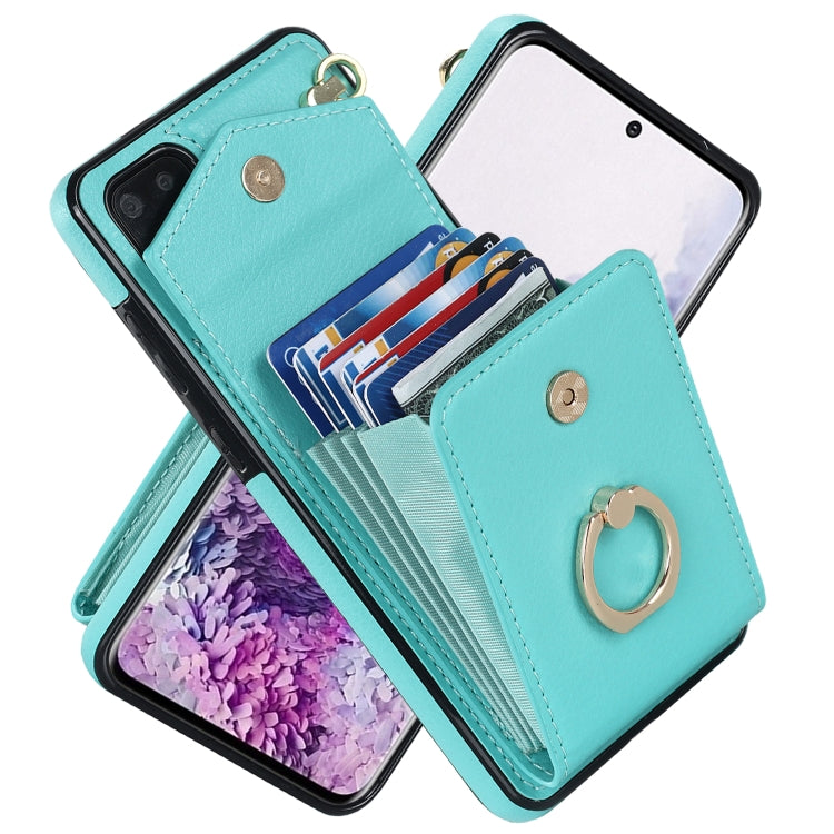 Ring Holder RFID Card Slot Phone Case, For iPhone XR, For iPhone XS Max, For Samsung Galaxy A33 5G, For Samsung Galaxy A51 5G, For Samsung Galaxy A53 5G, For Samsung Galaxy A71 5G, For Samsung Galaxy S20, For Samsung Galaxy S20 Ultra                   ...