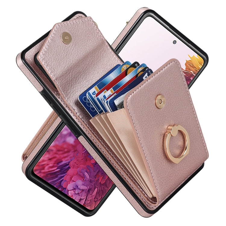 Ring Holder RFID Card Slot Phone Case, For iPhone XR, For iPhone XS Max, For Samsung Galaxy A33 5G, For Samsung Galaxy A51 5G, For Samsung Galaxy A53 5G, For Samsung Galaxy A71 5G, For Samsung Galaxy S20, For Samsung Galaxy S20 Ultra                   ...