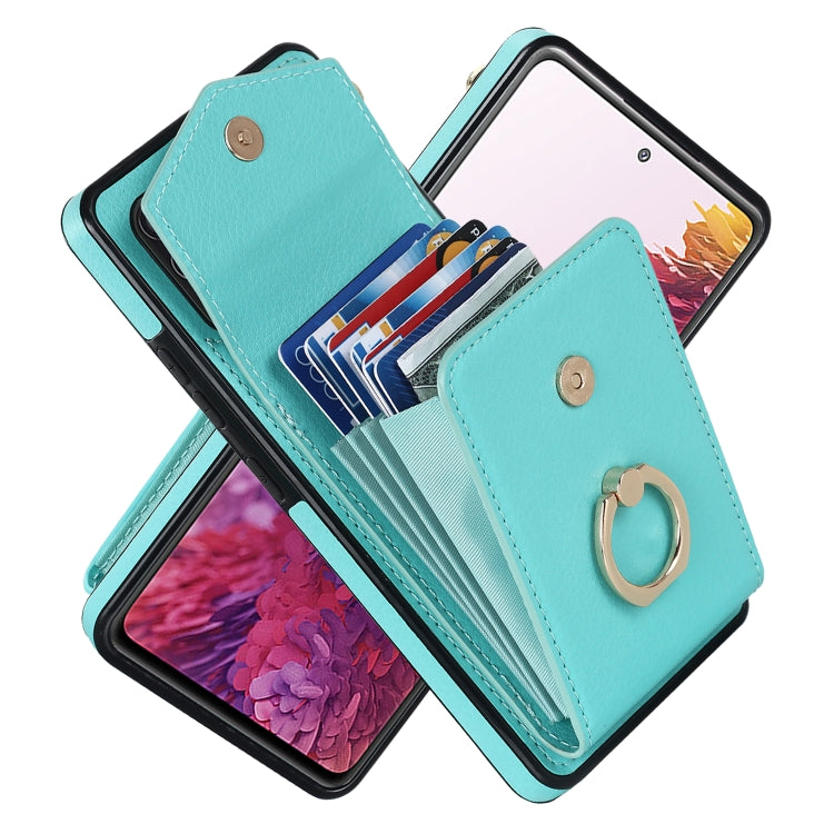 Ring Holder RFID Card Slot Phone Case, For iPhone XR, For iPhone XS Max, For Samsung Galaxy A33 5G, For Samsung Galaxy A51 5G, For Samsung Galaxy A53 5G, For Samsung Galaxy A71 5G, For Samsung Galaxy S20, For Samsung Galaxy S20 Ultra                   ...