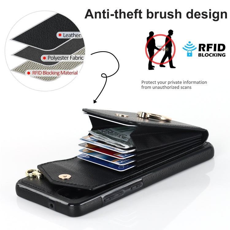 Ring Holder RFID Card Slot Phone Case, For Samsung Galaxy S20+