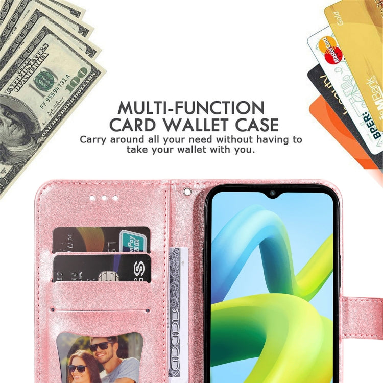 7-petal Flowers Embossing Leather Phone Case, For Xiaomi Redmi A1+, For Xiaomi Redmi 11 Prime 4G, For Xiaomi Redmi Note 12 China, For Xiaomi Redmi Note 12 Pro 5G China, For Xiaomi Redmi Note 12 Pro+ China