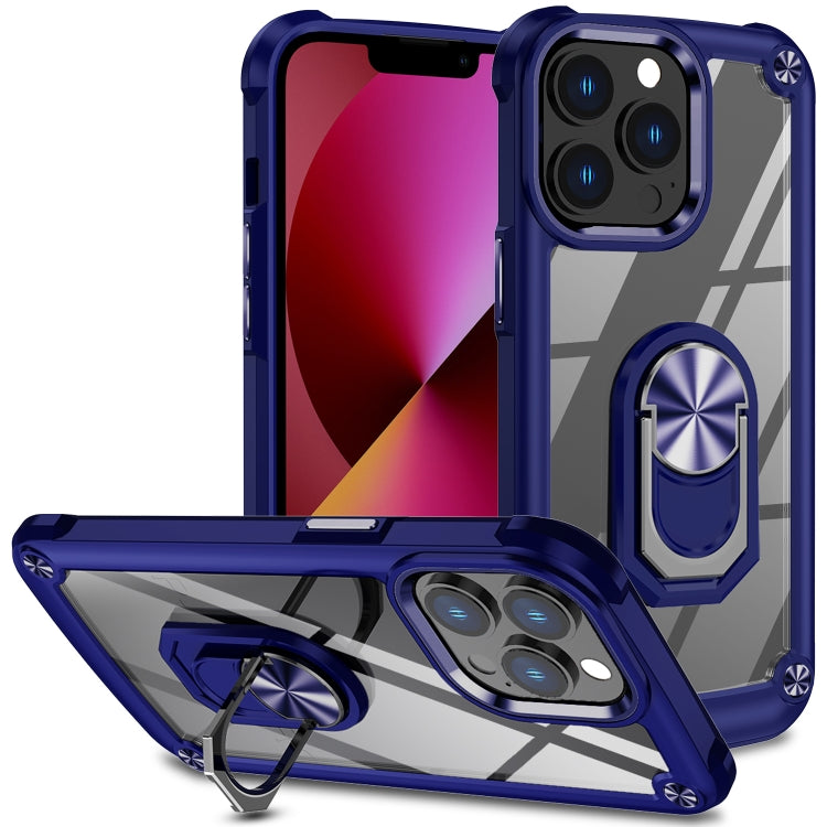 TPU + PC Lens Protection Phone Case with Ring Holder, For iPhone 11, For iPhone 11 Pro, For iPhone 11 Pro Max, For iPhone XS / X, For iPhone XS Max, For iPhone XR, For iPhone 12 / 12 Pro, For iPhone 12 Pro Max