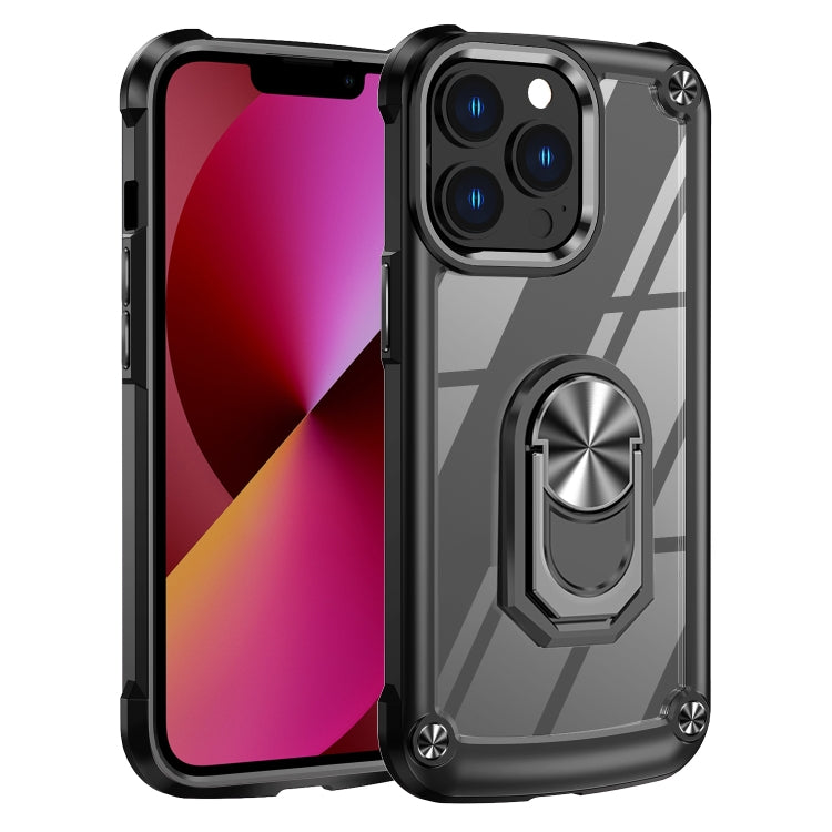 TPU + PC Lens Protection Phone Case with Ring Holder, For iPhone 11, For iPhone 11 Pro, For iPhone 11 Pro Max, For iPhone XS / X, For iPhone XS Max, For iPhone XR, For iPhone 12 / 12 Pro, For iPhone 12 Pro Max