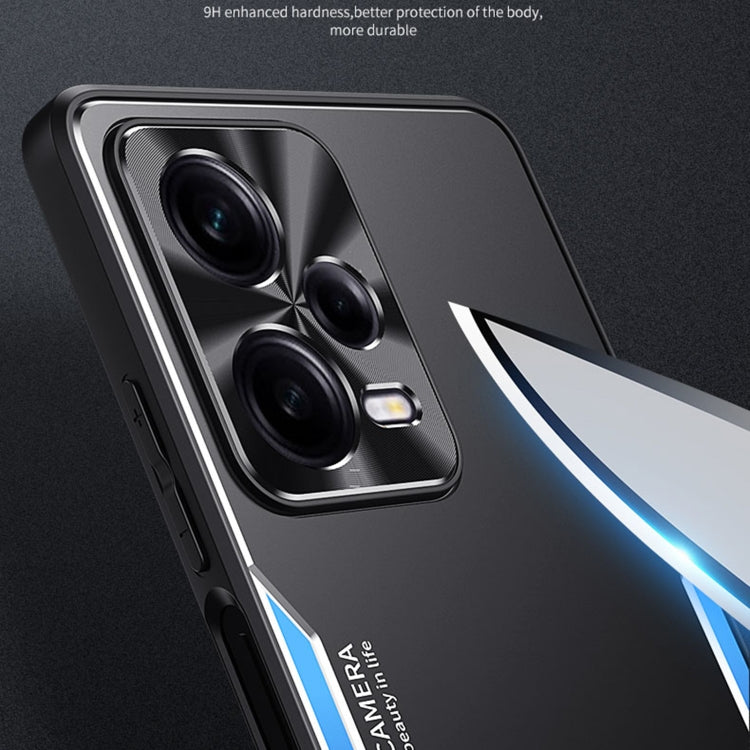 Blade Series TPU + Titanium Alloy Phone Case, For Xiaomi Redmi Note 12 Pro 5G China