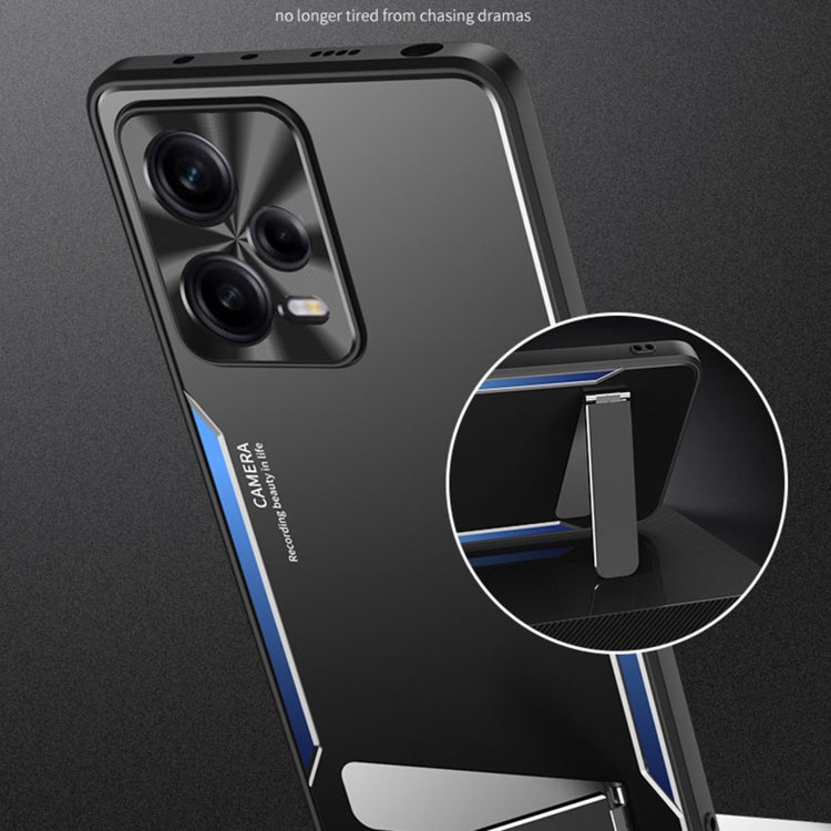 Blade Series TPU + Titanium Alloy Phone Case, For Xiaomi Redmi Note 12 Pro 5G China
