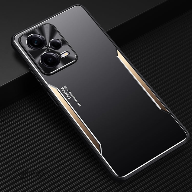 Blade Series TPU + Titanium Alloy Phone Case, For Xiaomi Redmi Note 12 Pro+ China, For Xiaomi Redmi Note 12 Pro 5G China, For Xiaomi Redmi Note 12 China, For Honor Play 40 Plus