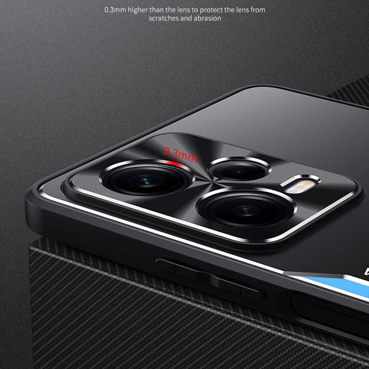 Blade Series TPU + Titanium Alloy Phone Case with Holder, For Xiaomi Redmi Note 12 Pro+ China