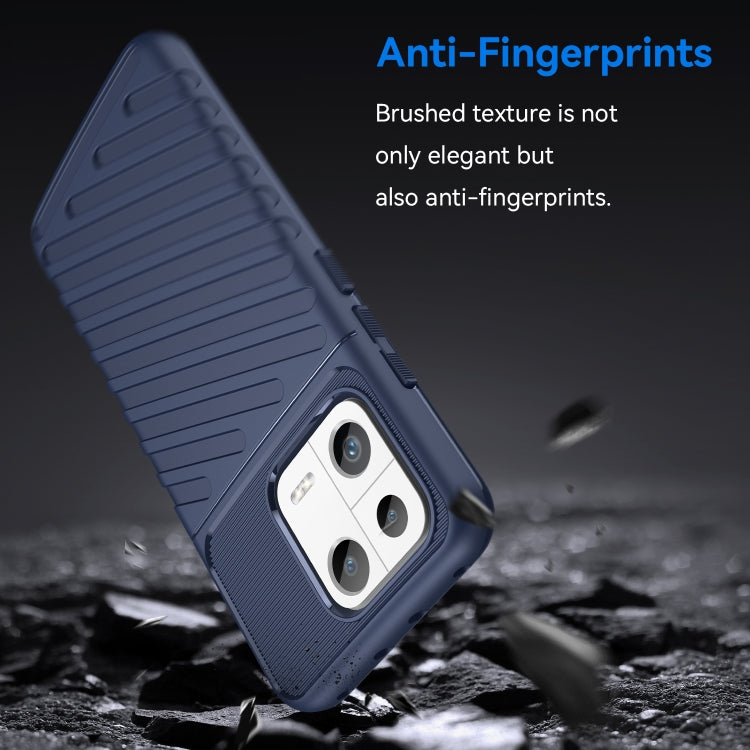 Thunderbolt Shockproof TPU Protective Soft Phone Case, For Xiaomi 13, For Xiaomi 13 Pro