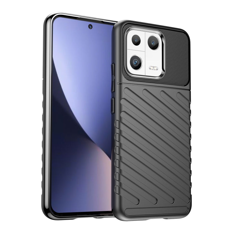 Thunderbolt Shockproof TPU Protective Soft Phone Case, For Xiaomi 13, For Xiaomi 13 Pro