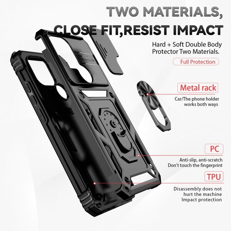 Sliding Camshield Holder Phone Case, For Xiaomi Redmi A1/A1+, For Samsung Galaxy A14 5G