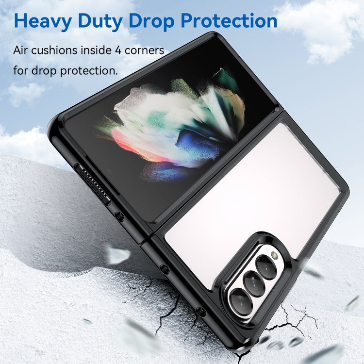 Colorful Series Acrylic + TPU Phone Case, For Samsung Galaxy Z Fold3 5G