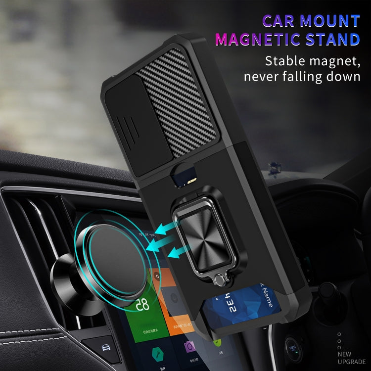 Sliding Camshield Phone Case with Ring Holder & Card Slot, For Samsung Galaxy S23 5G, For Samsung Galaxy S23+ 5G, For Samsung Galaxy S23 Ultra 5G, For Samsung Galaxy A14 5G