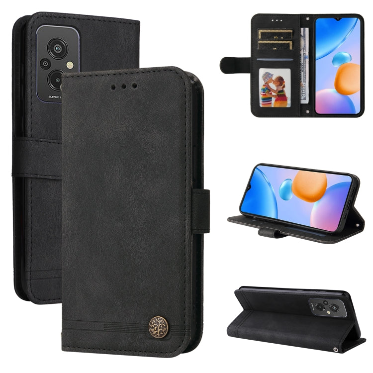 Skin Feel Life Tree Metal Button Leather Phone Case, For Xiaomi Redmi A1+, For Xiaomi Redmi 11 Prime 4G, For Xiaomi Redmi Note 12 China, For Xiaomi Redmi Note 12 Pro 5G China, For Xiaomi Redmi Note 12 Pro+ China
