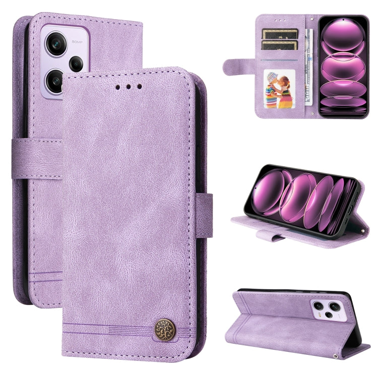 Skin Feel Life Tree Metal Button Leather Phone Case, For Xiaomi Redmi A1+, For Xiaomi Redmi 11 Prime 4G, For Xiaomi Redmi Note 12 China, For Xiaomi Redmi Note 12 Pro 5G China, For Xiaomi Redmi Note 12 Pro+ China