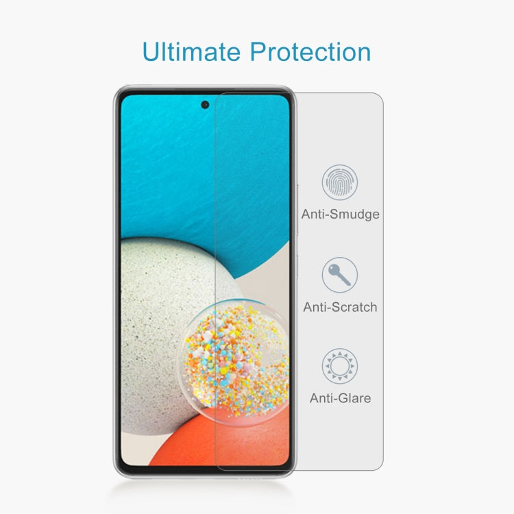 50pcs 0.26mm 9H 2.5D Tempered Glass Film, For Samsung Galaxy A54 5G (50 PCS)