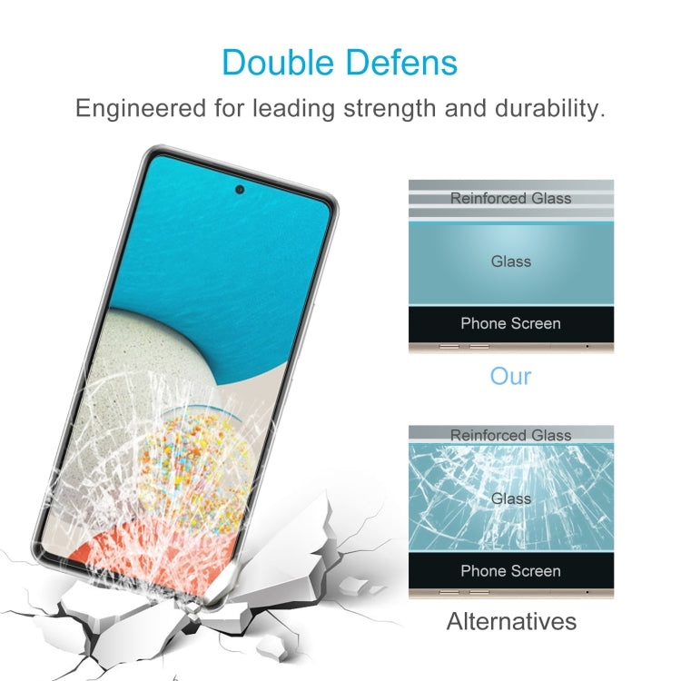50pcs 0.26mm 9H 2.5D Tempered Glass Film, For Samsung Galaxy A54 5G (50 PCS)