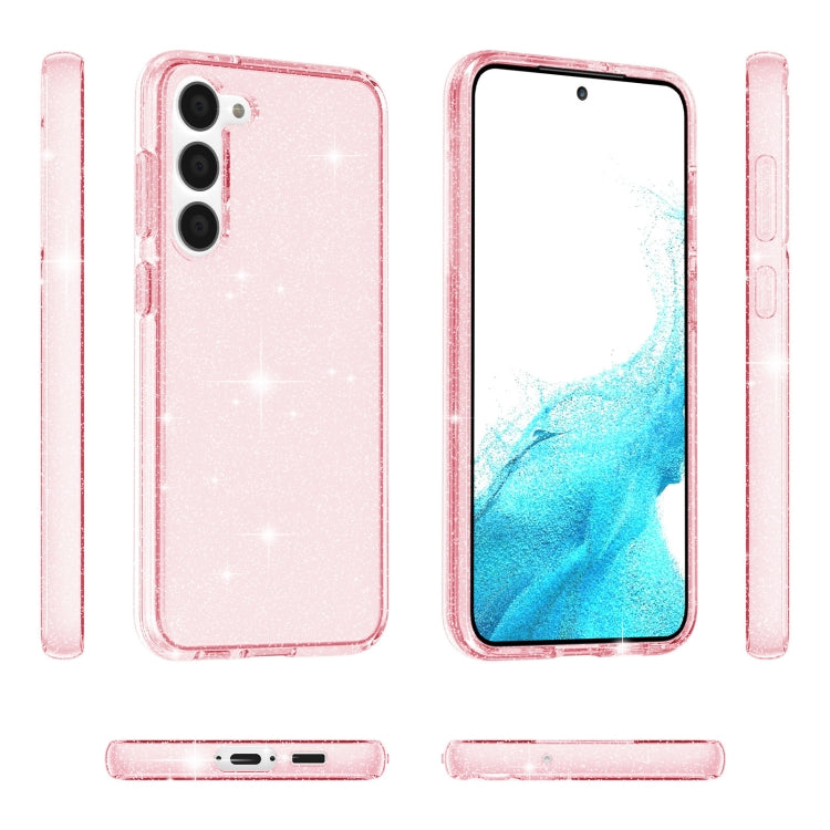 Shockproof Terminator Style Glitter Powder Phone Case, For Samsung Galaxy S23 5G, For Samsung Galaxy S23+ 5G, For Samsung Galaxy S23 Ultra 5G, For Samsung Galaxy A14 5G