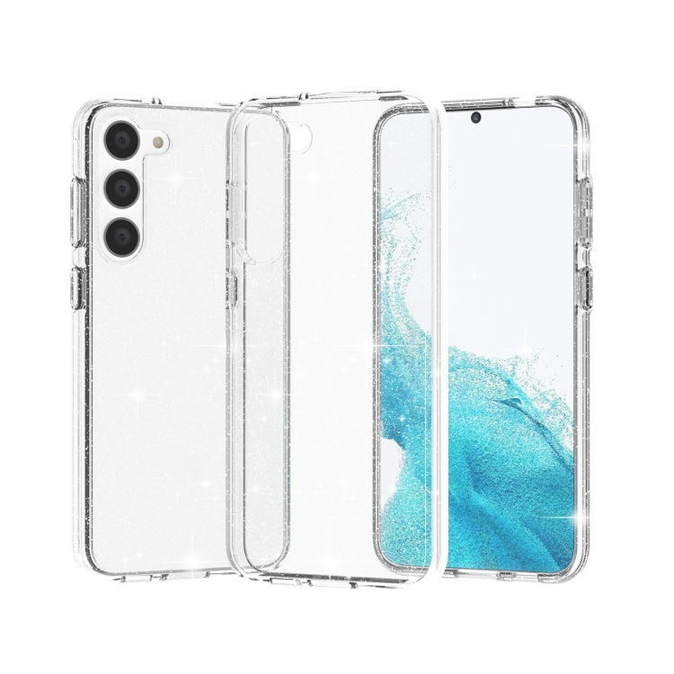 Shockproof Terminator Style Glitter Powder Phone Case, For Samsung Galaxy S23 5G, For Samsung Galaxy S23+ 5G, For Samsung Galaxy S23 Ultra 5G, For Samsung Galaxy A14 5G