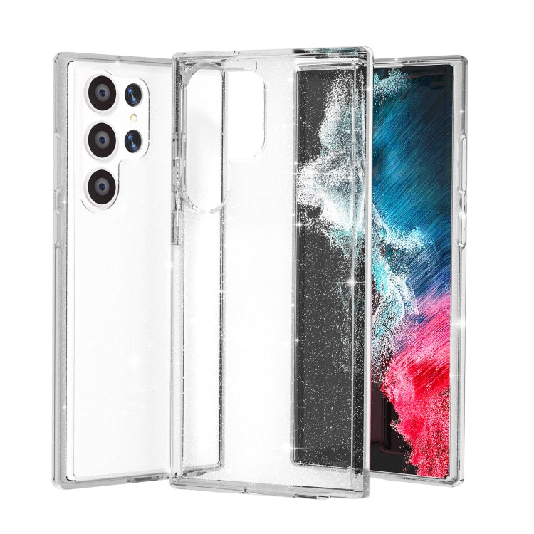Shockproof Terminator Style Glitter Powder Phone Case, For Samsung Galaxy S23 5G, For Samsung Galaxy S23+ 5G, For Samsung Galaxy S23 Ultra 5G, For Samsung Galaxy A14 5G