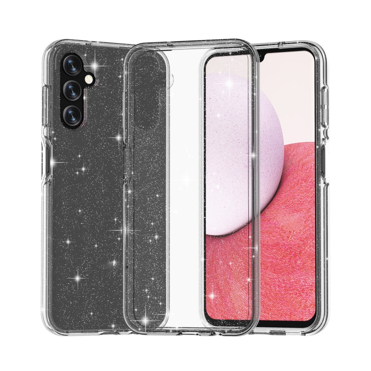 Shockproof Terminator Style Glitter Powder Phone Case, For Samsung Galaxy S23 5G, For Samsung Galaxy S23+ 5G, For Samsung Galaxy S23 Ultra 5G, For Samsung Galaxy A14 5G
