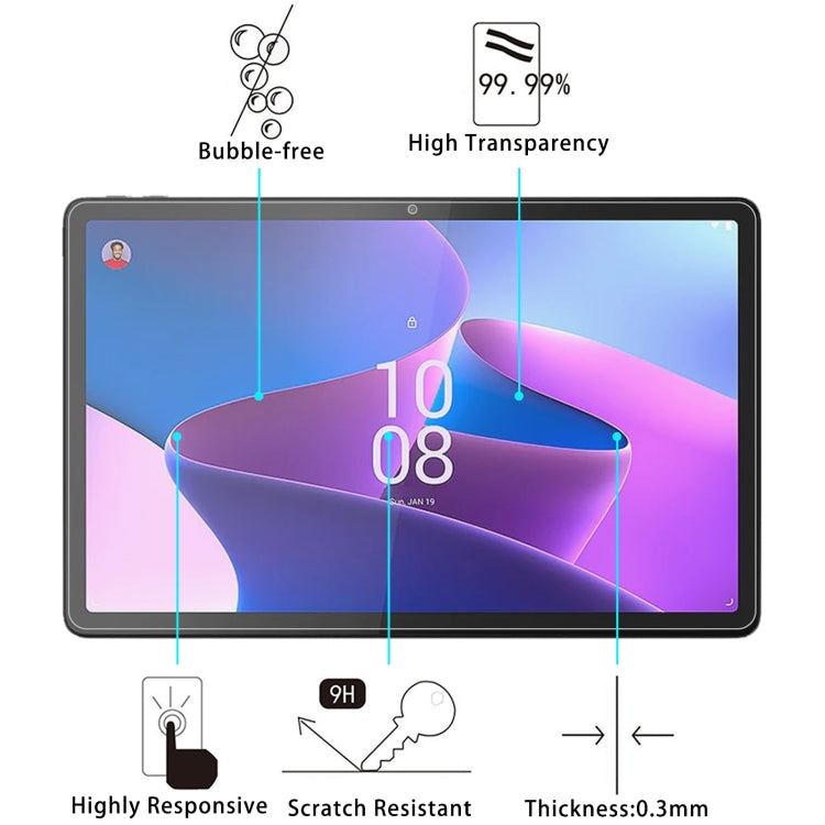 For Lenovo Tab P11 Gen 2 11.5 inch / Tab K11 Plus 25pcs 9H 2.5D Explosion-proof Tablet Tempered Glass Film, For Lenovo Tab P11 Gen 2 11.5 inch / Tab K11 Plus (25 PCS)