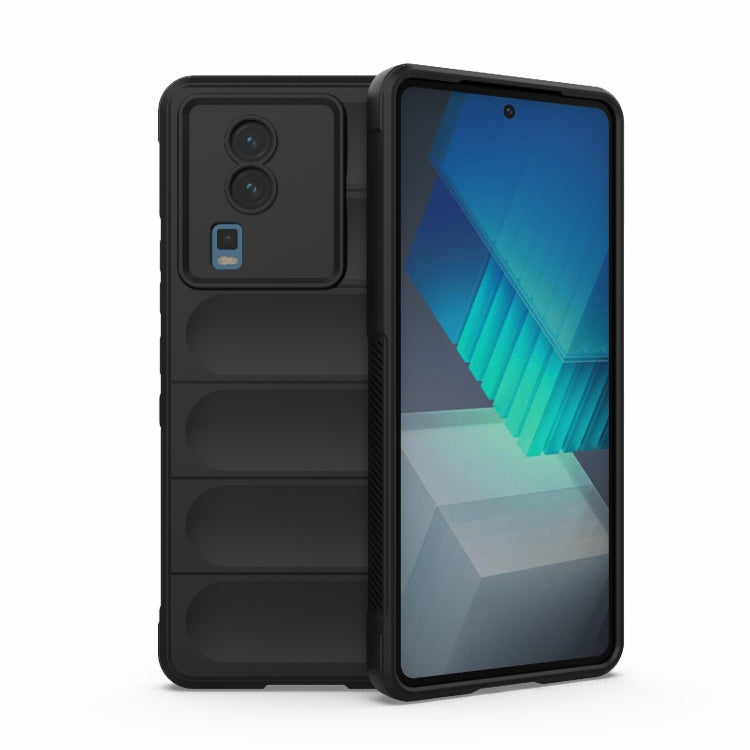 Magic Shield TPU + Flannel Phone Case, For vivo iQOO Neo7, For Xiaomi Redmi Note 12 5G /  Note 12 5G India, For Xiaomi Redmi Note 12 Pro 5G China / Note 12 Pro 5G Speed, For Xiaomi Redmi Note 12 Pro+ China / Global