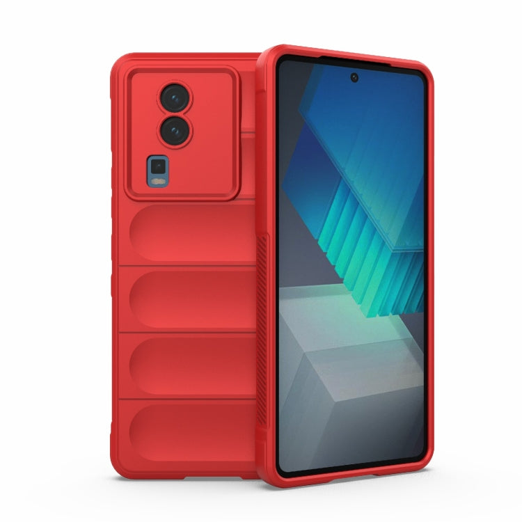 Magic Shield TPU + Flannel Phone Case, For vivo iQOO Neo7, For Xiaomi Redmi Note 12 5G /  Note 12 5G India, For Xiaomi Redmi Note 12 Pro 5G China / Note 12 Pro 5G Speed, For Xiaomi Redmi Note 12 Pro+ China / Global