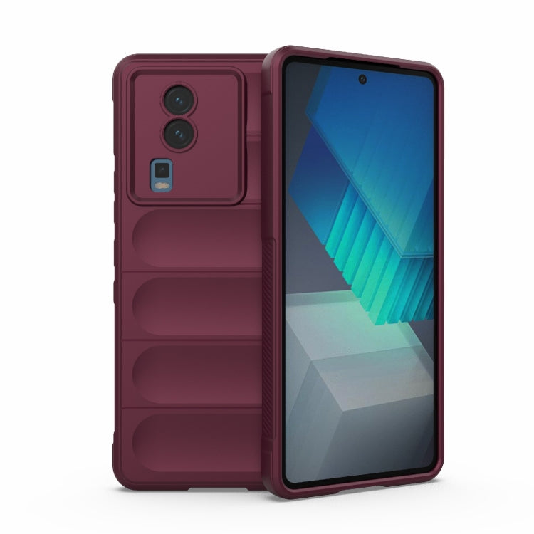 Magic Shield TPU + Flannel Phone Case, For vivo iQOO Neo7, For Xiaomi Redmi Note 12 5G /  Note 12 5G India, For Xiaomi Redmi Note 12 Pro 5G China / Note 12 Pro 5G Speed, For Xiaomi Redmi Note 12 Pro+ China / Global