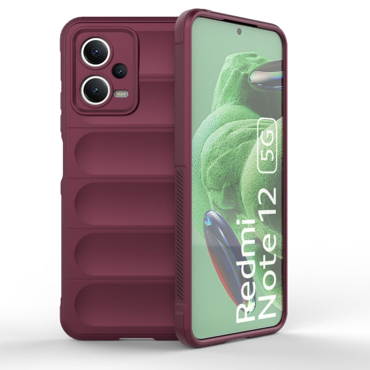Magic Shield TPU + Flannel Phone Case, For vivo iQOO Neo7, For Xiaomi Redmi Note 12 5G /  Note 12 5G India, For Xiaomi Redmi Note 12 Pro 5G China / Note 12 Pro 5G Speed, For Xiaomi Redmi Note 12 Pro+ China / Global