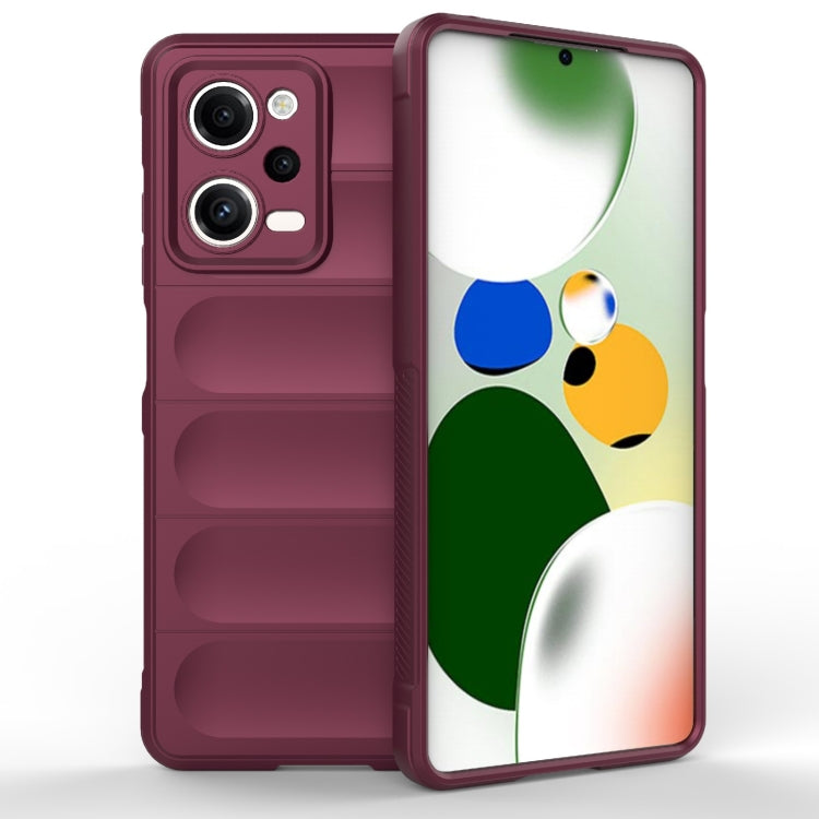 Magic Shield TPU + Flannel Phone Case, For vivo iQOO Neo7, For Xiaomi Redmi Note 12 5G /  Note 12 5G India, For Xiaomi Redmi Note 12 Pro 5G China / Note 12 Pro 5G Speed, For Xiaomi Redmi Note 12 Pro+ China / Global