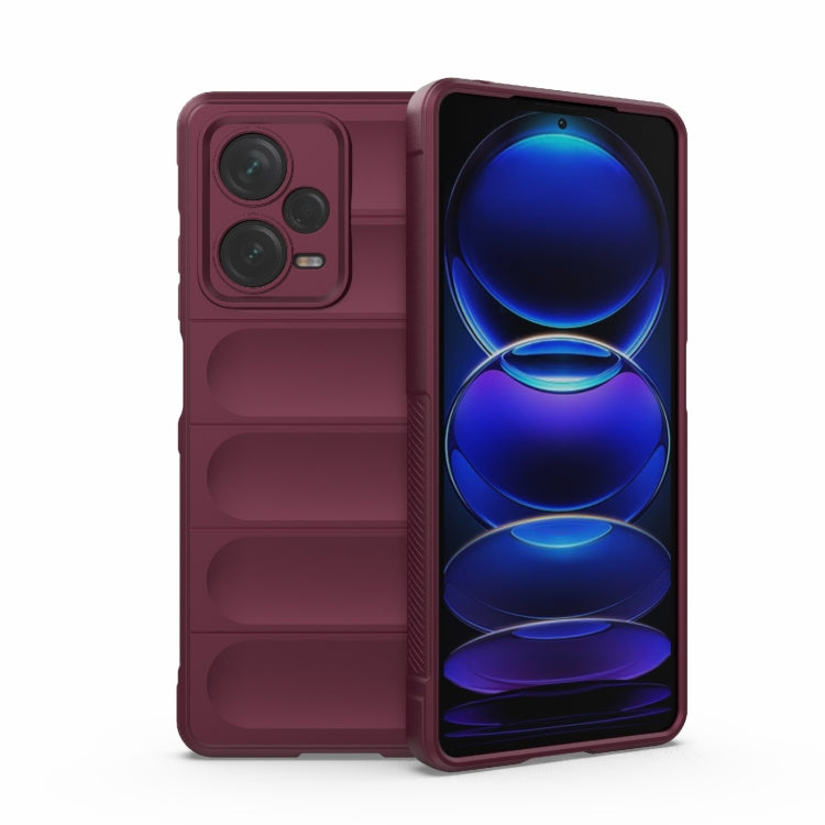 Magic Shield TPU + Flannel Phone Case, For vivo iQOO Neo7, For Xiaomi Redmi Note 12 5G /  Note 12 5G India, For Xiaomi Redmi Note 12 Pro 5G China / Note 12 Pro 5G Speed, For Xiaomi Redmi Note 12 Pro+ China / Global