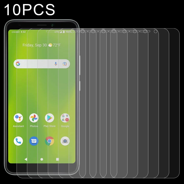 10pcs 0.26mm 9H 2.5D Tempered Glass Film, For Honor 80 / 80 SE(10 PCS), For Honor 80 Pro(10 PCS), For Cricket Debut Smart (10 PCS), For TCL 405 (10 PCS), For Sharp Rouvo V (10 PCS)