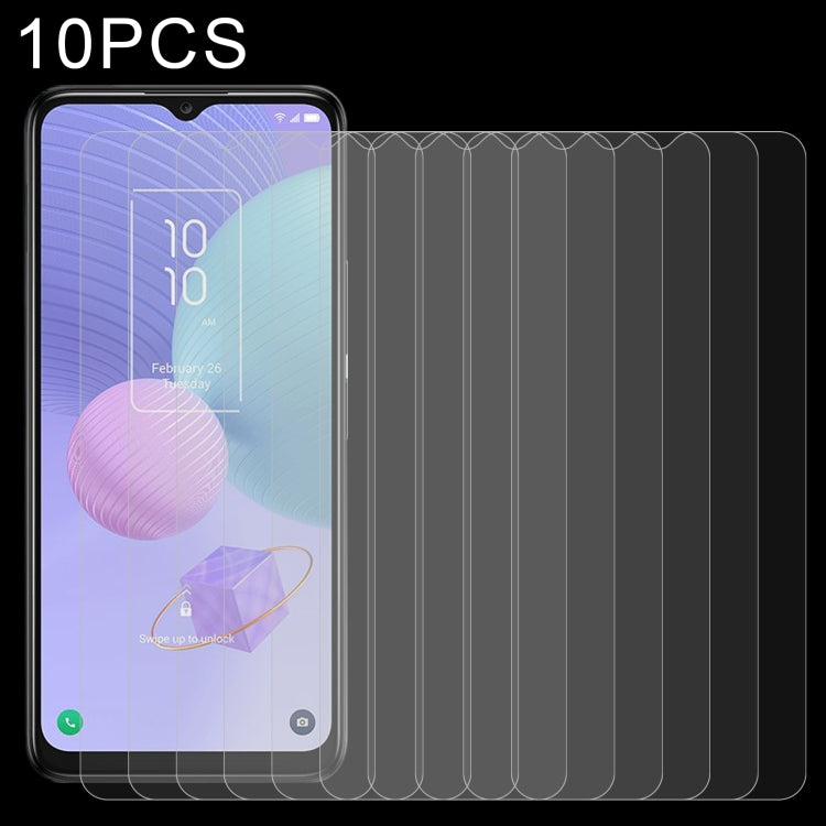 10pcs 0.26mm 9H 2.5D Tempered Glass Film, For Honor 80 / 80 SE(10 PCS), For Honor 80 Pro(10 PCS), For Cricket Debut Smart (10 PCS), For TCL 405 (10 PCS), For Sharp Rouvo V (10 PCS)