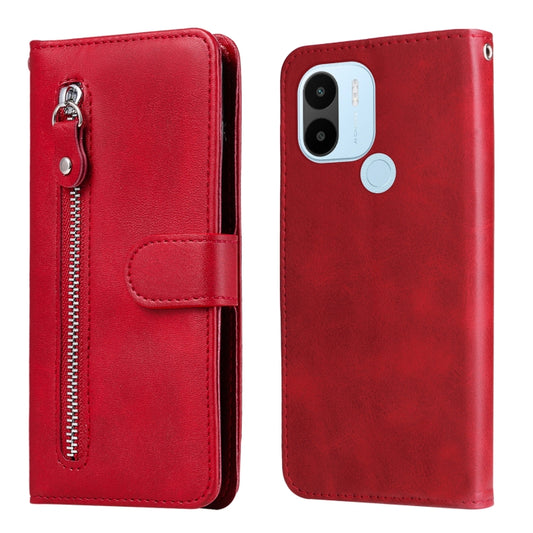 Calf Texture Zipper Leather Phone Case, For Xiaomi Redmi A1+, For Xiaomi Redmi 11 Prime 4G, For Xiaomi Redmi Note 12 China, For Xiaomi Redmi Note 12 Pro 5G China, For Xiaomi Redmi Note 12 Pro+ China