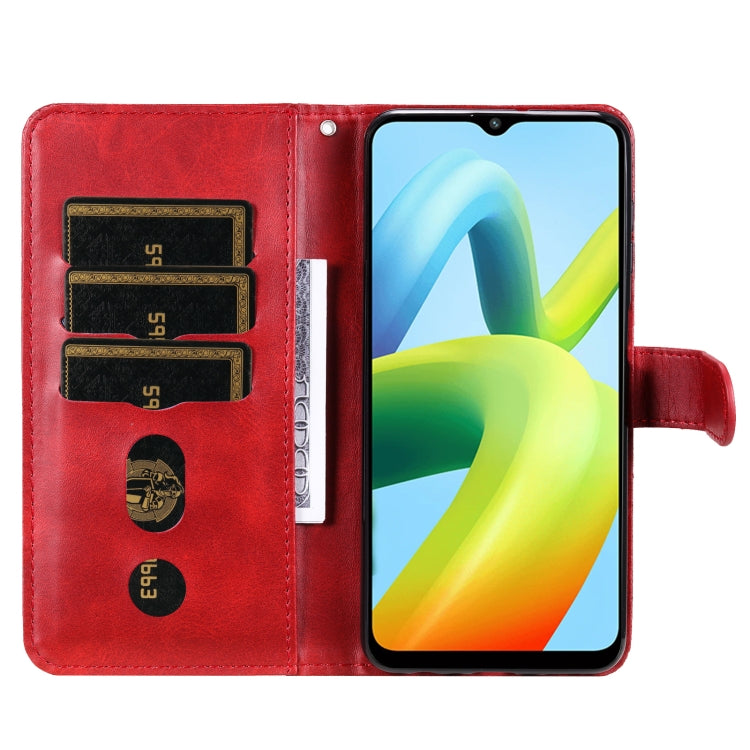 Calf Texture Zipper Leather Phone Case, For Xiaomi Redmi A1+, For Xiaomi Redmi 11 Prime 4G, For Xiaomi Redmi Note 12 China, For Xiaomi Redmi Note 12 Pro 5G China, For Xiaomi Redmi Note 12 Pro+ China