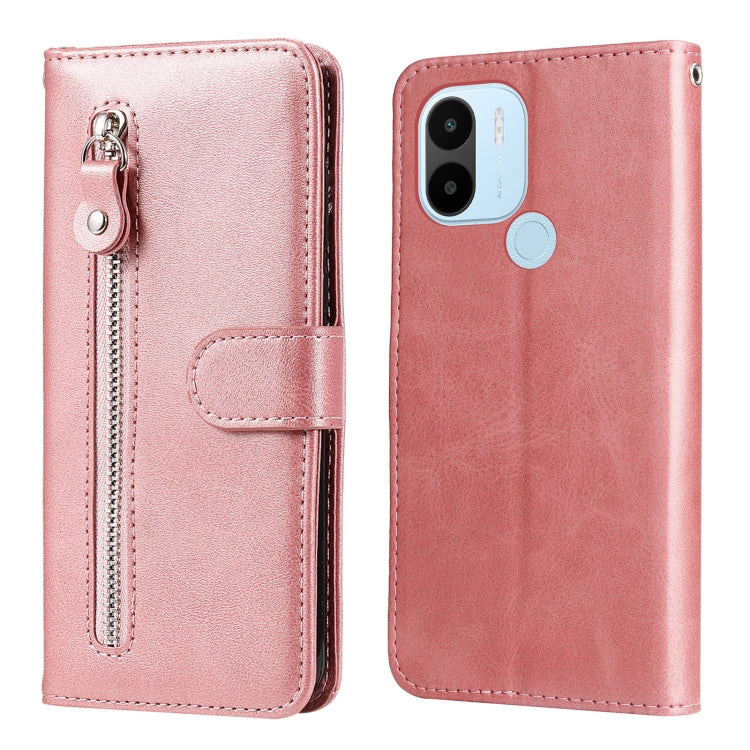 Calf Texture Zipper Leather Phone Case, For Xiaomi Redmi A1+, For Xiaomi Redmi 11 Prime 4G, For Xiaomi Redmi Note 12 China, For Xiaomi Redmi Note 12 Pro 5G China, For Xiaomi Redmi Note 12 Pro+ China
