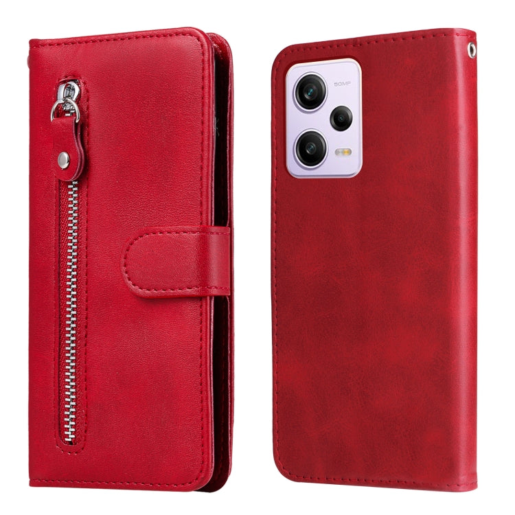 Calf Texture Zipper Leather Phone Case, For Xiaomi Redmi A1+, For Xiaomi Redmi 11 Prime 4G, For Xiaomi Redmi Note 12 China, For Xiaomi Redmi Note 12 Pro 5G China, For Xiaomi Redmi Note 12 Pro+ China