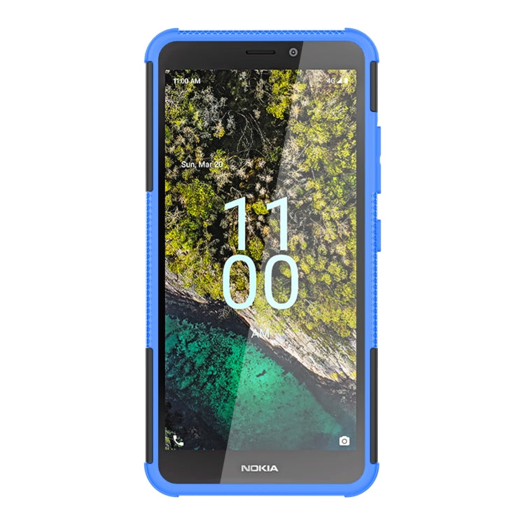Tire Texture TPU + PC Phone Case with Holder, For Nokia C100, For Nokia C200, For Nokia G100, For Sony Xperia 5 IV, For OPPO A57 4G