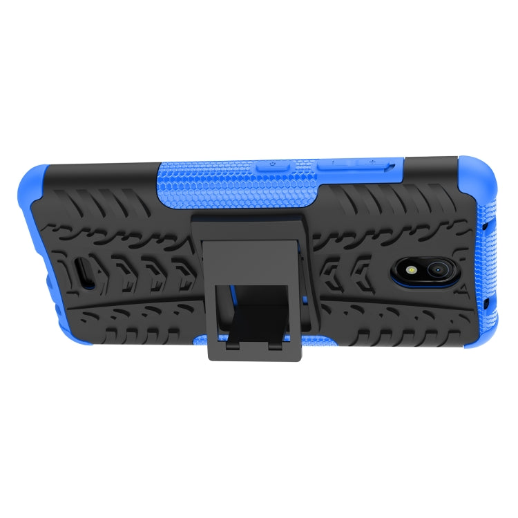 Tire Texture TPU + PC Phone Case with Holder, For Nokia C100, For Nokia C200, For Nokia G100, For Sony Xperia 5 IV, For OPPO A57 4G