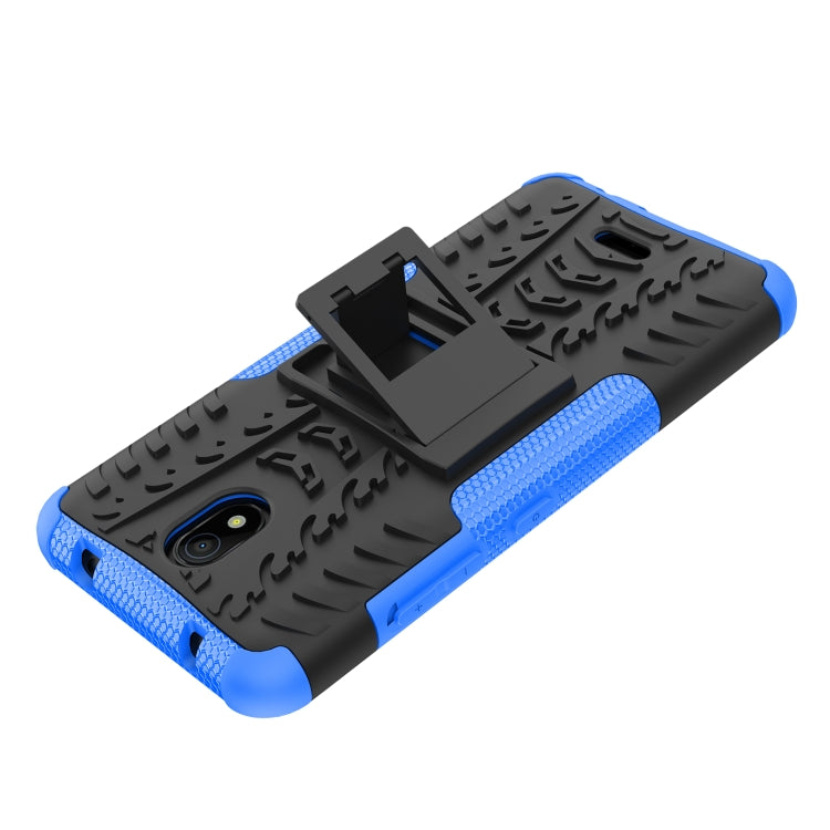 Tire Texture TPU + PC Phone Case with Holder, For Nokia C100, For Nokia C200, For Nokia G100, For Sony Xperia 5 IV, For OPPO A57 4G