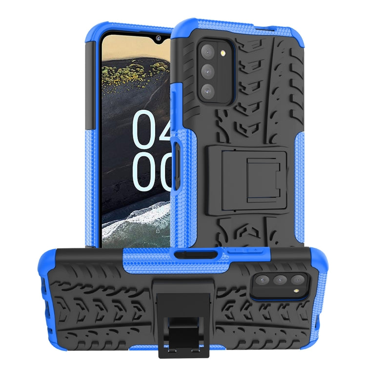 Tire Texture TPU + PC Phone Case with Holder, For Nokia C100, For Nokia C200, For Nokia G100, For Sony Xperia 5 IV, For OPPO A57 4G