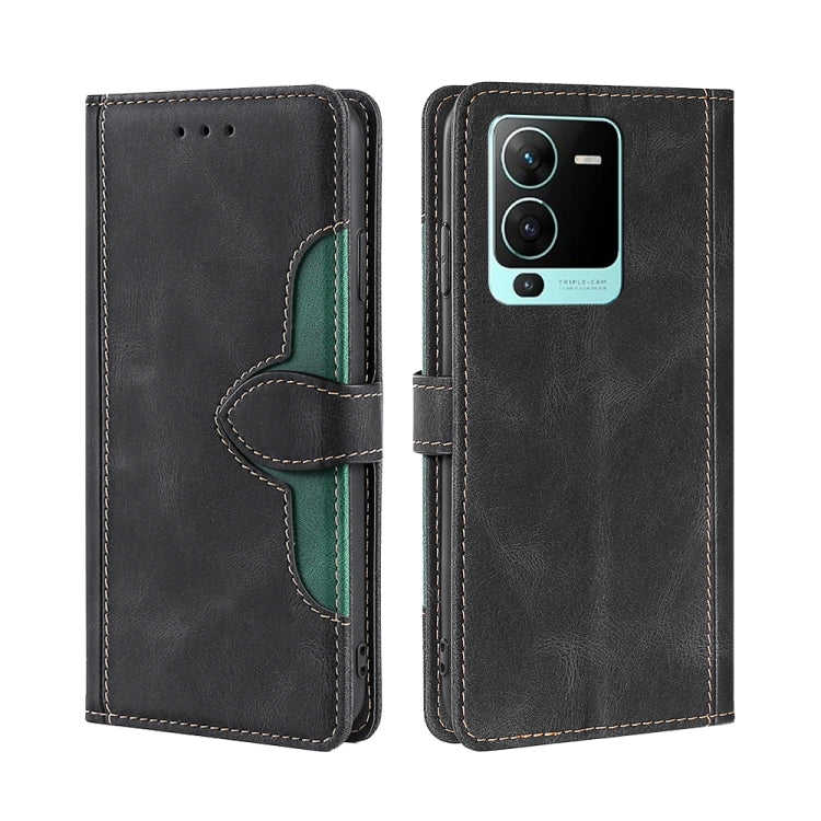 Skin Feel Magnetic Buckle Leather Phone Case, For Motorola Moto G72 4G, For vivo V25 Pro 5G, For Xiaomi Redmi Note 12 China, For Xiaomi Redmi Note 12 Pro 5G China, For Xiaomi Redmi Note 12 Pro+ China, For Xiaomi Redmi A1+ 4G                            ...