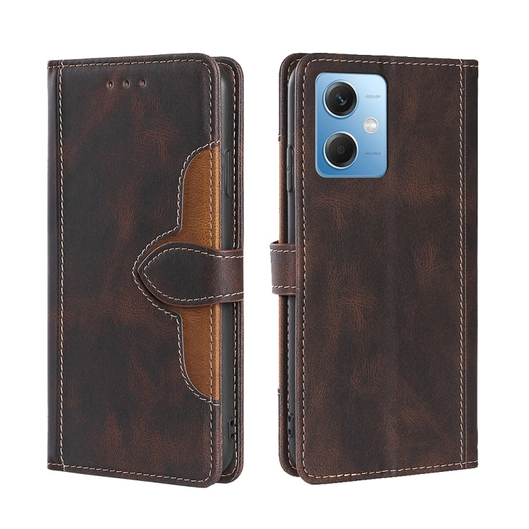 Skin Feel Magnetic Buckle Leather Phone Case, For Motorola Moto G72 4G, For vivo V25 Pro 5G, For Xiaomi Redmi Note 12 China, For Xiaomi Redmi Note 12 Pro 5G China, For Xiaomi Redmi Note 12 Pro+ China, For Xiaomi Redmi A1+ 4G                            ...