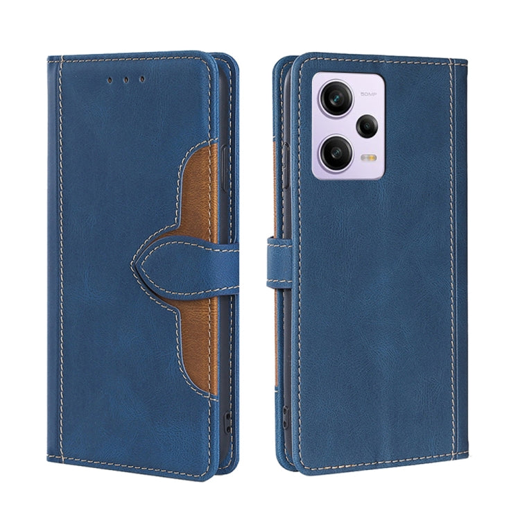 Skin Feel Magnetic Buckle Leather Phone Case, For Motorola Moto G72 4G, For vivo V25 Pro 5G, For Xiaomi Redmi Note 12 China, For Xiaomi Redmi Note 12 Pro 5G China, For Xiaomi Redmi Note 12 Pro+ China, For Xiaomi Redmi A1+ 4G                            ...