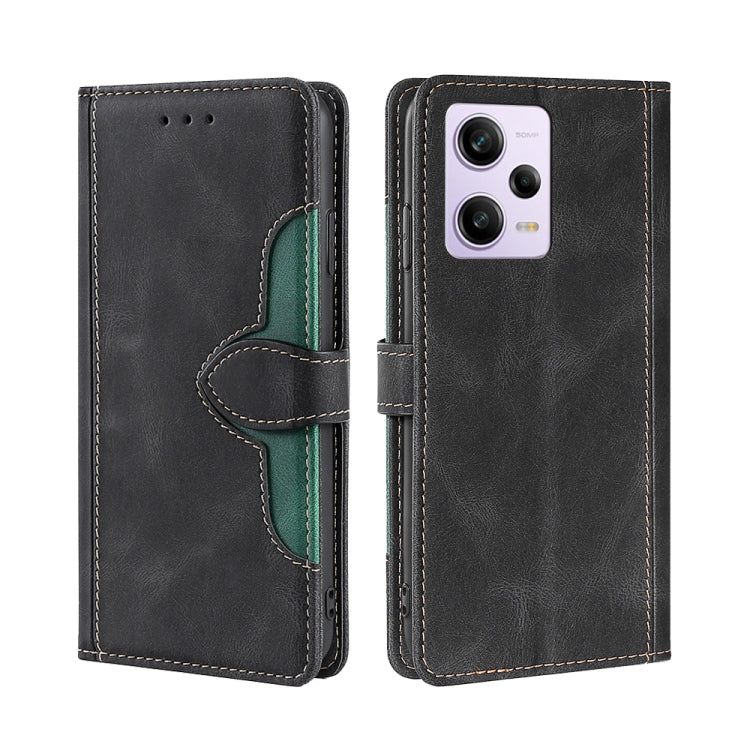 Skin Feel Magnetic Buckle Leather Phone Case, For Motorola Moto G72 4G, For vivo V25 Pro 5G, For Xiaomi Redmi Note 12 China, For Xiaomi Redmi Note 12 Pro 5G China, For Xiaomi Redmi Note 12 Pro+ China, For Xiaomi Redmi A1+ 4G                            ...