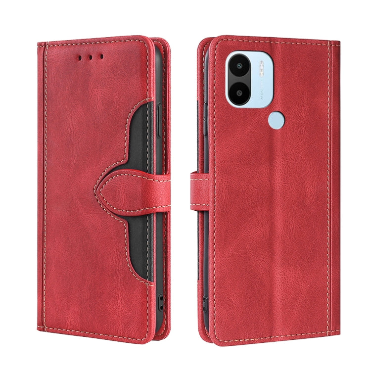Skin Feel Magnetic Buckle Leather Phone Case, For Motorola Moto G72 4G, For vivo V25 Pro 5G, For Xiaomi Redmi Note 12 China, For Xiaomi Redmi Note 12 Pro 5G China, For Xiaomi Redmi Note 12 Pro+ China, For Xiaomi Redmi A1+ 4G                            ...