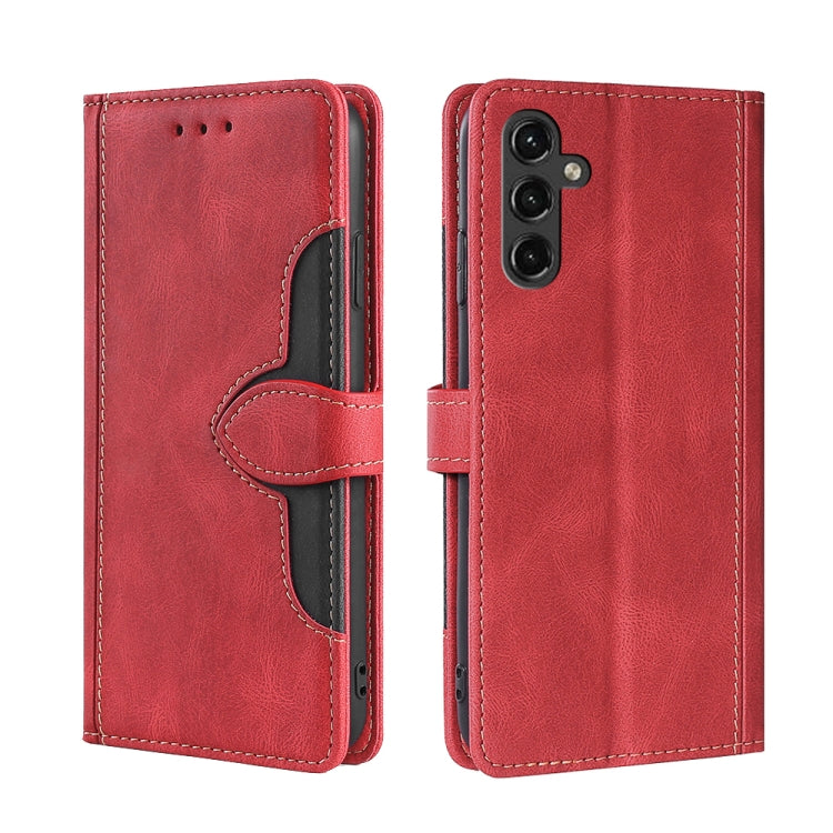 Skin Feel Magnetic Buckle Leather Phone Case, For Motorola Moto G72 4G, For vivo V25 Pro 5G, For Xiaomi Redmi Note 12 China, For Xiaomi Redmi Note 12 Pro 5G China, For Xiaomi Redmi Note 12 Pro+ China, For Xiaomi Redmi A1+ 4G                            ...