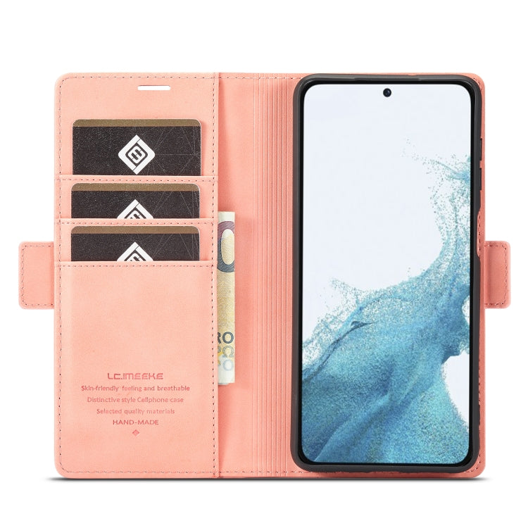 LC.IMEEKE PU + TPU Skin-friendly Feeling Leather Phone Case, For Samsung Galaxy S23 5G, For Samsung Galaxy S23+ 5G